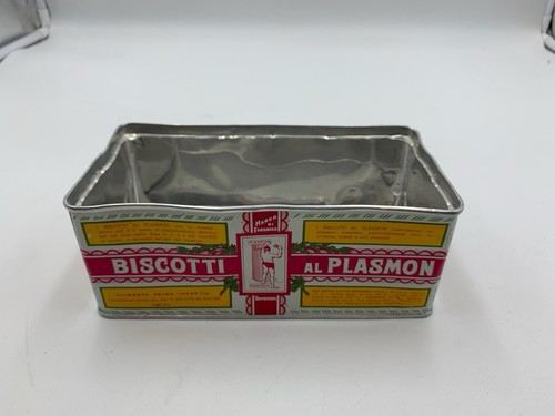 Scatola latta biscotti al - in,