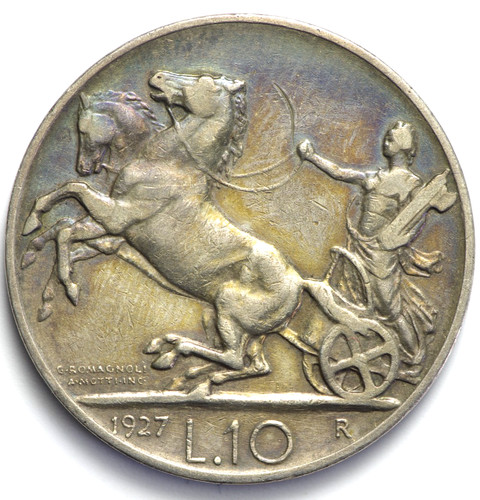Italia regno lire - 10, **