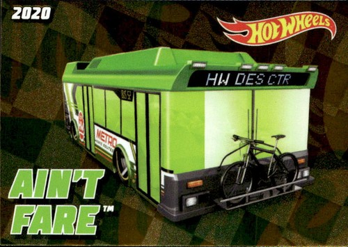 Hot wheels the road - the, card