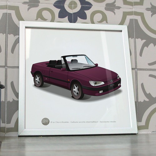 Poster peugeot 306 - peugeot,