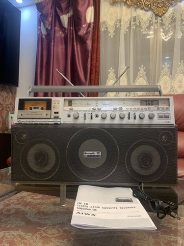 Aiwa j88 boombox radio - cs-j88,