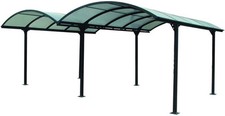 Carport FORESTA tettoia doppia