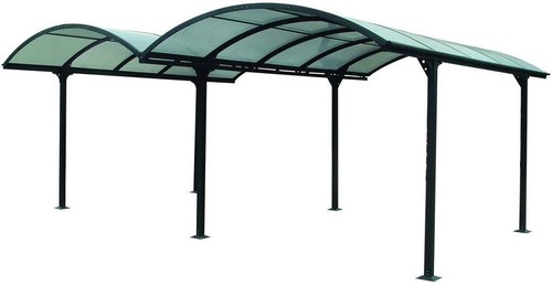 Carport foresta tettoia doppia - foresta,