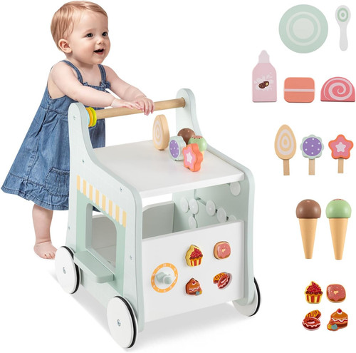 Girello per bambini legno - per,