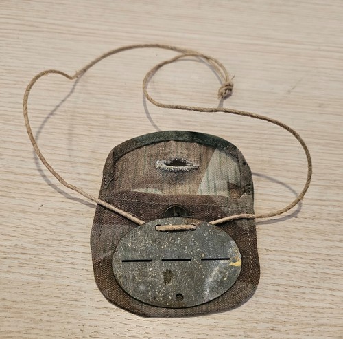 Ww2 german dog tag - dog, made