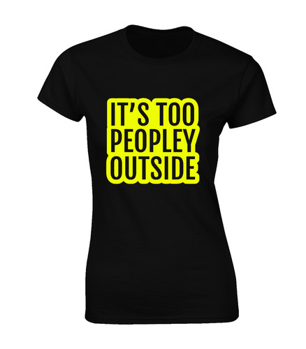Shirt donna too peopley - t-shirt,