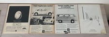 Ritagli pubblicità Volkswagen Maggiolino T2 anni 70 vintage