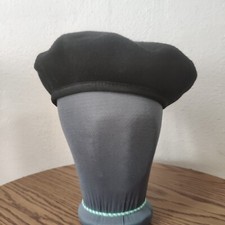 Berretto basco nero 100% lana