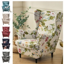 Copripoltrona a Orecchie Copripoltrona Elasticizzata Antiscivolo Coprisedia Copridivano