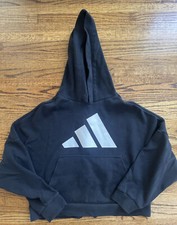 Felpa Adidas donna nera con