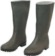 Stivali da lavoro al ginocchio in PVC colore verde suola carrarmato
