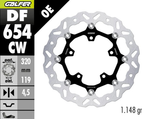 Galfer rotore freno onda - freno,