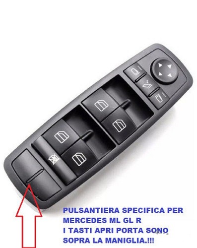 Pulsantiera mercedes classe - mercedes, ml