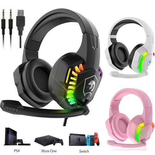 Rgb gaming headset mic 1 - headset, 5.1