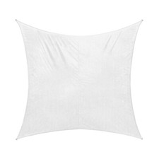 Vela Tenda ombreggiante Bianca telo sole HDPE ombra giardino parasole 2,9x2,9 mt