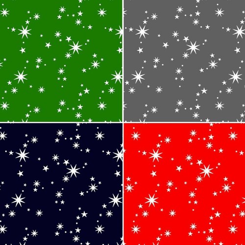 Tessuto policotone natale - policotone,
