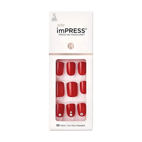 Unghie finte autoadesive - , rosse