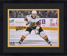 Foto pattinaggio maglia bianca firmata Frmd William Karlsson VGKs 8 x 10 - fanatici