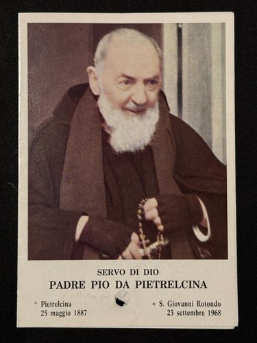 Carta sacra reliquia santino - carta,