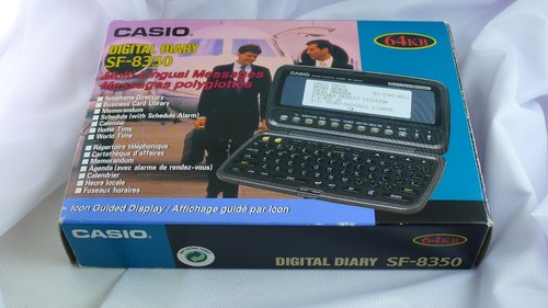 Casio digital diary - digital, 8350
