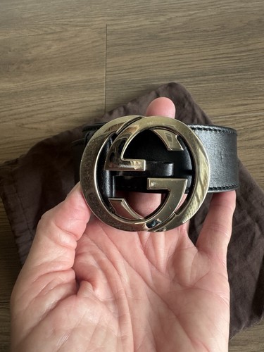 Cintura uomo doppia gucci - uomo,