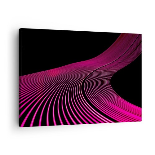 Quadro tela 70x50cm linee - su,