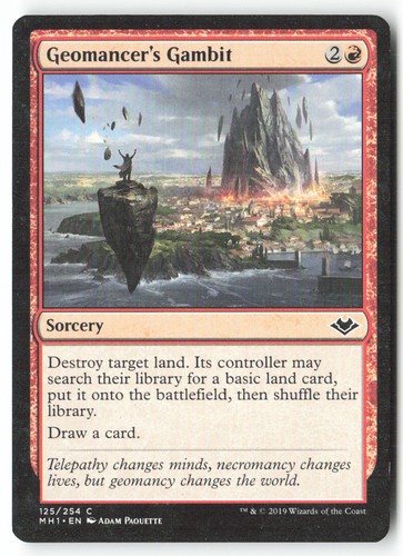 T334 geomancer s gambit - geomancer's,