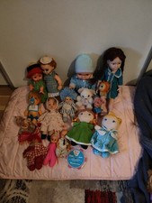 Lotto Fiammiferino,EFFE,Cuore Caldo,Sebino,bambole,Coccolino Vintage