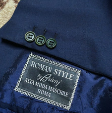 Giacca blazer tuta blu navy