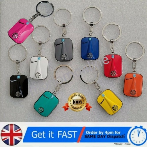 Piaggio vespa scooter keychain - vespa,