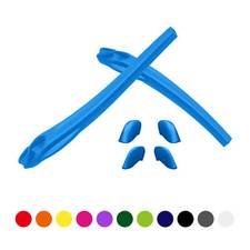 Calze e naso di ricambio in silicone per Oakley Flak 2.0 XL opzioni