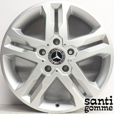 1 CERCHIO IN LEGA MERCEDES G 7,5 X 18 " SILVER A4634012502 RIVERNICIATO