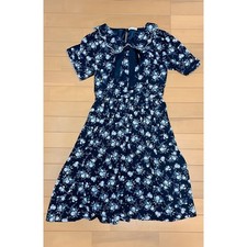 Abito fantasia rosa elegante