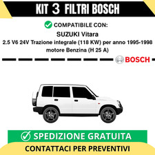 KIT BOSCH 3 Filtri tagliando