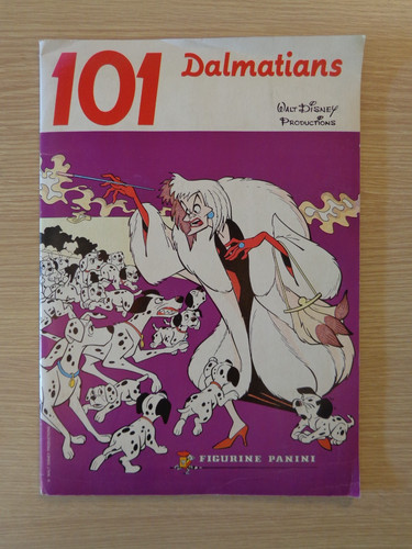 Album panini 101 dalmatians - album,