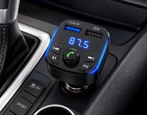 Trasmettitore bluetooth - fm,