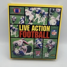 Live action football - action,