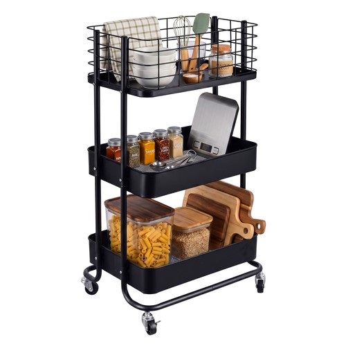 Carrello ripiani con - carrello,