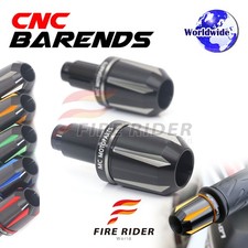 JET6 CNC Silver Bar Ends Pair