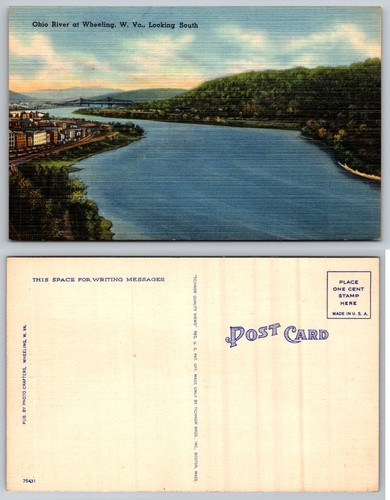 Cartolina wheeling west - wheeling,