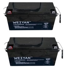 KIT 2  BATTERIA 200 AH 400 AH