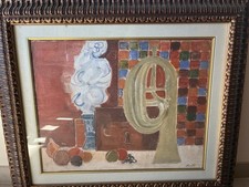 SAETTI BRUNO- Affresco Su Tela