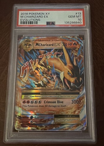 Charizard psa 2016 - 10, ex