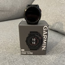 Garmin Fenix 7X Pro Solar 51mm Nero con scatola e accessori originali