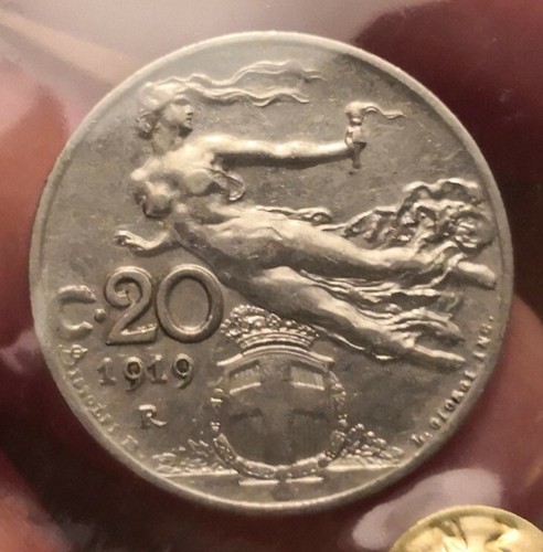 Centesimi 1919 libertà - centesimi,