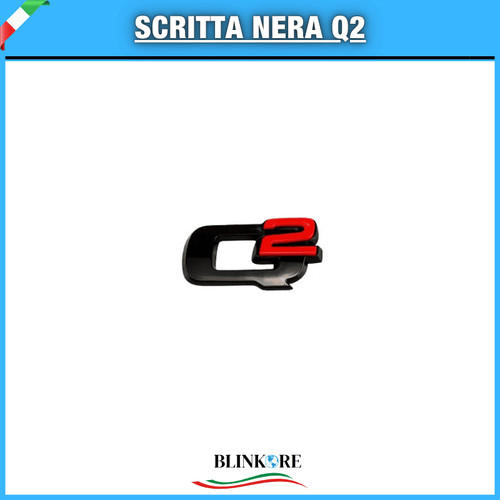 Scritta logo baule - logo, q2