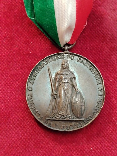 Medaglia risorgimento napoli - medaglia,