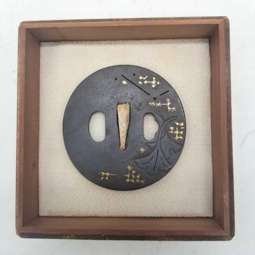 Antico tsuba giapponese - antico,