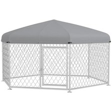 RECINTO CANI GRANDI CON TETTO