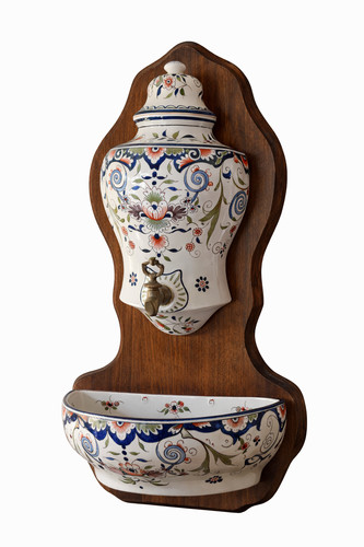 Fontana parete maiolica - da,